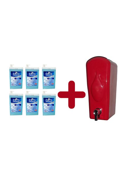 Funny 6 Pieces / 1 L Foam Soap Cartridge + *dispenser Gift*