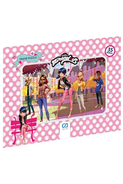 CA Games Miraculous 35 Parça Frame Puzzle Ca.5020