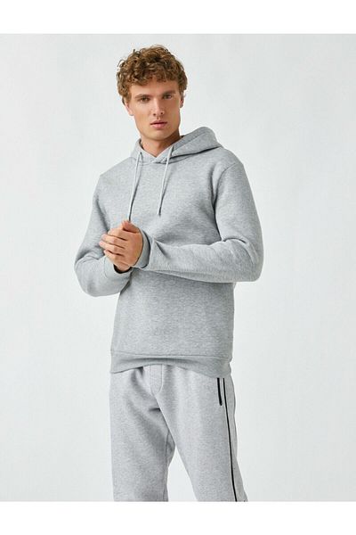 Koton Hooded Basic Sweatshirt