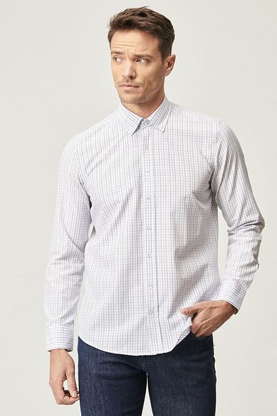 ALTINYILDIZ CLASSICS Hemd - Weiß - Regular Fit