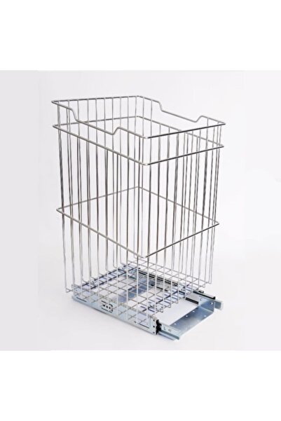 Huzur Mobilya Alttan Raylı Çamaşır Sepeti 40 cm