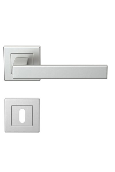Condi Collection Condı 1501K - Satin Badge Door Handle and Room (Tk)