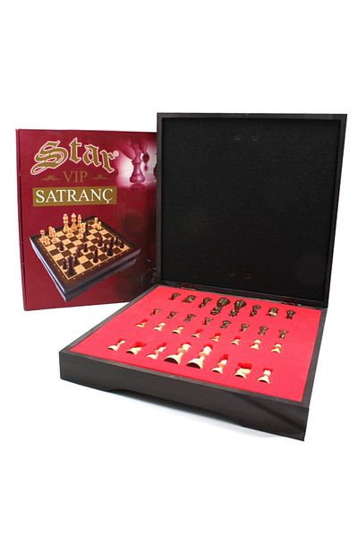 Star Oyun VIP Chess Walnut Small Size