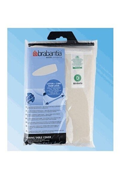 Tantitoni 135x45cm (D) Ütü Masası Kılıfı-2mm Süngerli Ekru