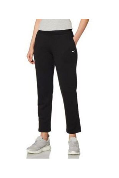 Puma Παντελόνι Ess Logo - Γυναικείο μαύρο βαμβακερό πάτο - 586846   51