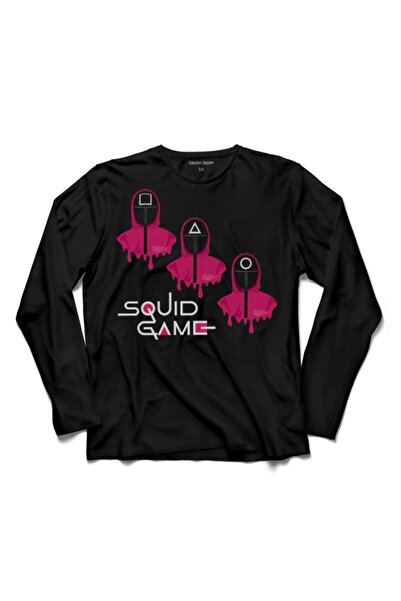Kendim Seçtim Squid Game Roșu Verde Lumină Roșu Verde Lumină Tricou cu mânecă...