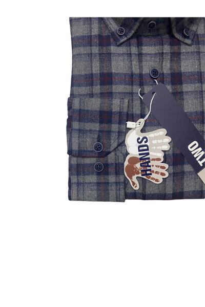 TWO HANDS Чоловіча класична зимова сорочка 1531