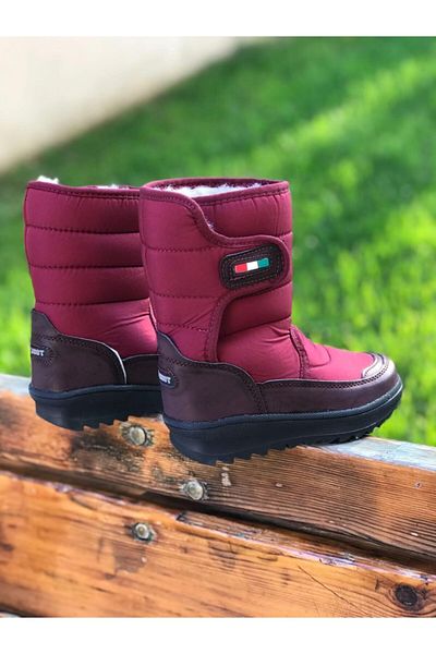 Surpie Shoes Furry Children's Snow Boots