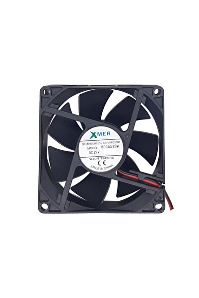 Arduino 80x80x25mm 12v 0.15a 2p Xmer Fan