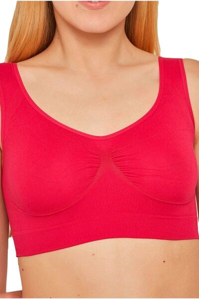 Bestin Ženski fuksija mekani grudnjak sa debelim naramenicama