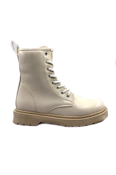 AYAKKABIMOOD Γυναικείες χειμερινές μπότες Water Perisi Beige