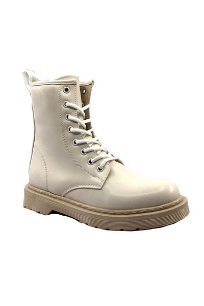AYAKKABIMOOD Γυναικείες χειμερινές μπότες Water Perisi Beige