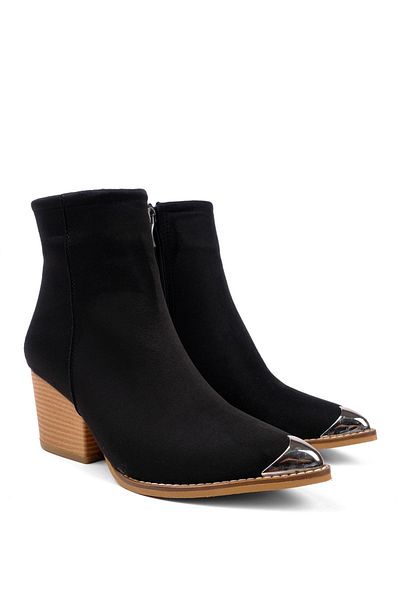 derithy Rosier Boots Black Suede-ptm2100