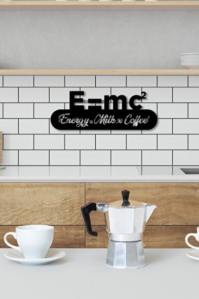 NT Handmade Siyah Ahşap Energy Duvar Dekoru Salon Oturma Odası Yatak Odası Iç...