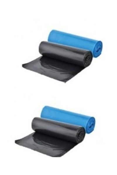 firdevsi hobi Cnrplast-ersopack- Jumbo Size Garbage Bag-80x110cm-400gr- 4 Rolls X40 Pieces-Blue And Black