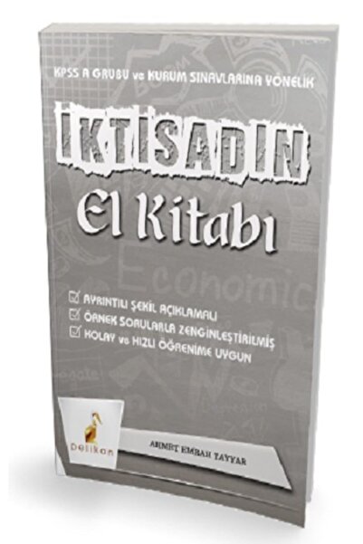 Genel Markalar Kpss A Ve Kurum Sınavlarına Yönelik Iktisadın El Kitabı Konu Anlatımlı