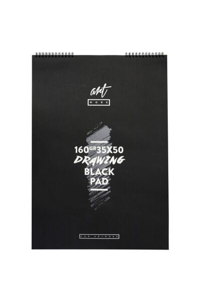 artwork Siyah Çizim Blok 15 Yaprak 160gr 35x50cm N:art-sb-3550