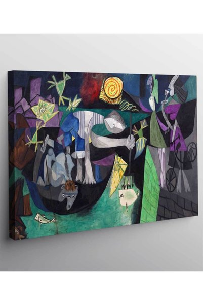 StellaStore Pablo Picasso Gece Balık Turtma
