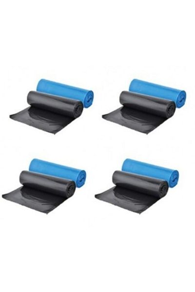 firdevsi hobi Cnrplast-ersopack- Jumbo Size Garbage Bag-80x110cm-400gr- 8 Rolls X80 Pieces-Blue And Black