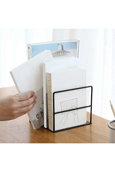 Wess Dizayn Bir Çift Masaüstü Kitap Ayracı, Basit Kullanışlı Ofis Dergi Organ...