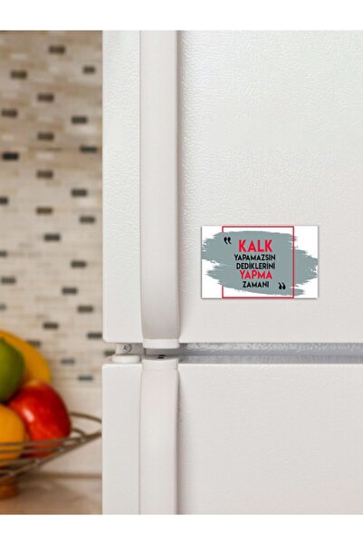 Panorama Ajans Motivasyon Sözlü Tasarım Süs Dekor 6x9cm Magnet