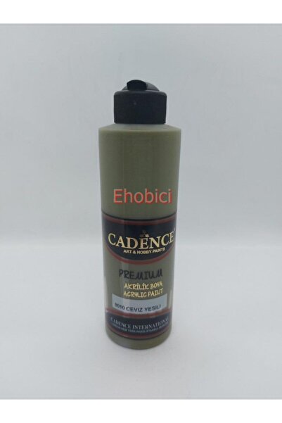 Cadence Akrilik Boya 250ml 8010 Ceviz Yeşili Ahşap Boyası