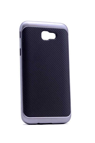 zore Galaxy A7 2017 Case Carbon Mono Silicone Cover
