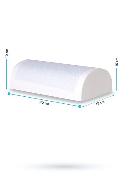 Viscofoam Multi-Purpose D Model Gel Snoring Visco Pillow - 42X18X10Cm