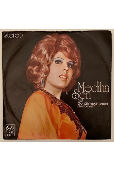 Plakevi İzmir Mediha Şen Gönül Meyhanesi - Garibin Ahi 45 Lik