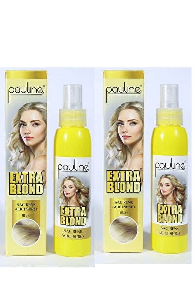 Pauline Doğal Saç Açıcı Sprey 125 Ml - 2 Li Paket