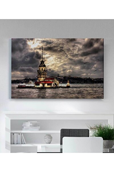 Kız Kulesi Kanvas Tablo