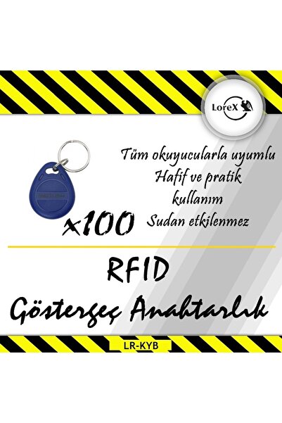 LOREX Lr-kyb100 100lü Keyfob Anahtarlık Rfid Göstergeç