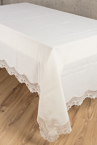 BİEV Față de masă Hayal 160x260 Ecru BYT032