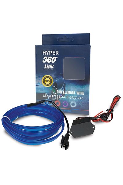 Hyper Vehicle Interior Neon Led Ip Led Glove Led 2 Meters Neon Led Blue