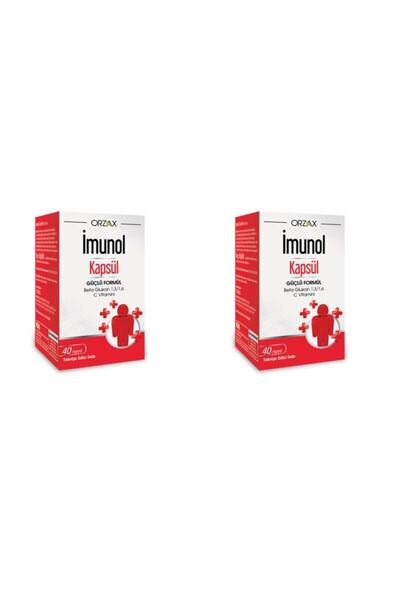 İmunol Orzax Imunol - 2 Pack 40 Capsules