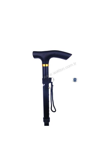 Watton Foldable Walking Stick - Practical and Cut Holder