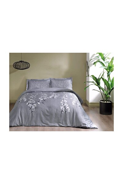 Taç Yeni Sezon Saten Nevresim Takımı / Ronna - Gri