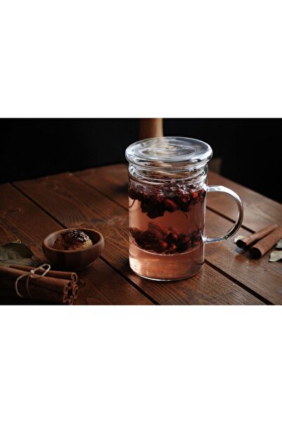 Taşev Bambum Elizze Mug with Strainer 400 ml