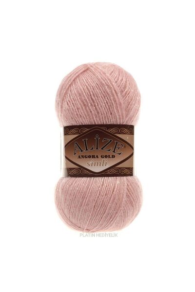 Alize (5 τεμάχια) Angora Gold Glitter 161 Πλεκτά Νήματα Χειροποίητα Νήματα Γιλέκο Ζακέτα Νήματα Φουλάρι Πλεκτό Νήματα