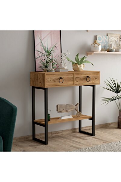 Derya Dekor Valeri Demir Ayak Dresuar Antik Çam