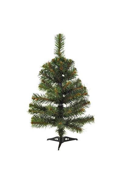 Happyland Yılbaşı Ağacı 60 Cm Yeşil Çam Ağacı Plastik Ayak Noel Ağacı