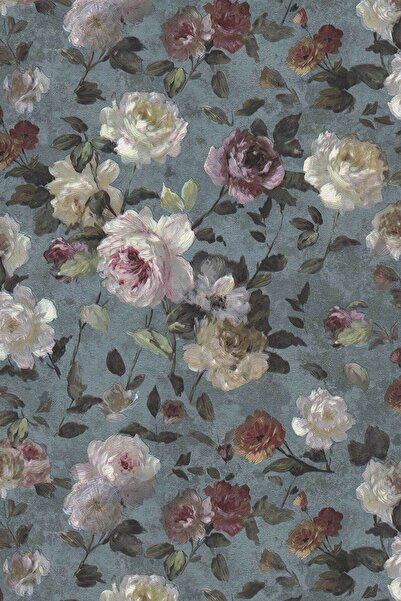 İnci Concept Decowall Orient 1513-03 Pastel Çiçek Desenli Duvar Kağıdı 16,50 M²