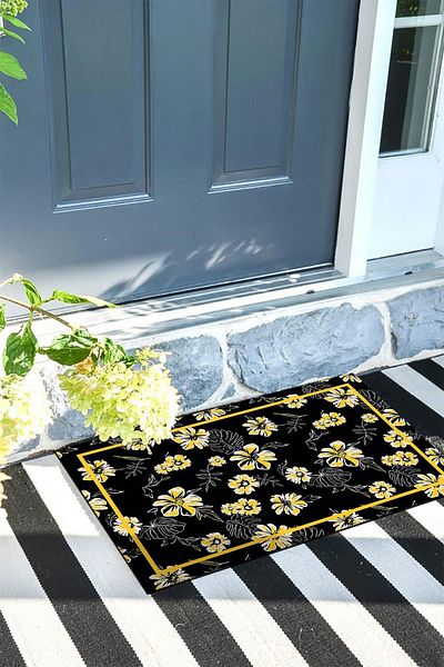 Monnhein Door Mat Decorative Outdoor/Home/Bathroom/Kitchen/Bedroom/Entryway Door Mat