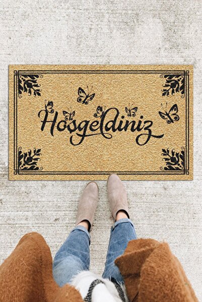 Monnhein ترحيب الباب الأمامي حصيرة ديكور في الهواء الطلق/المنزل الداخلي/الحما...