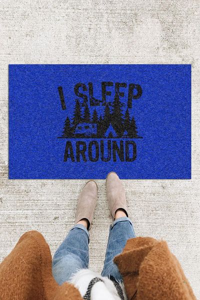 Monnhein Camping Door Mat Decorative Outdoor/Home/Bathroom/Kitchen/Bedroom/Entry Door Mat