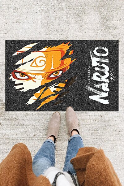 Monnhein Naruto Kapı Önü Paspası Dekoratif Dış Mekan/ev Içi/banyo/mutfak/yatak Odası/giriş Kapı Paspası