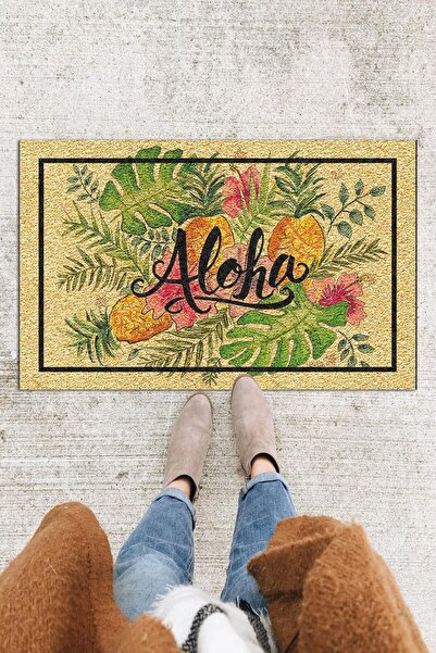 Monnhein سجادة باب أمامية من Aloha للديكور في الهواء الطلق/المنزل الداخلي/الح...