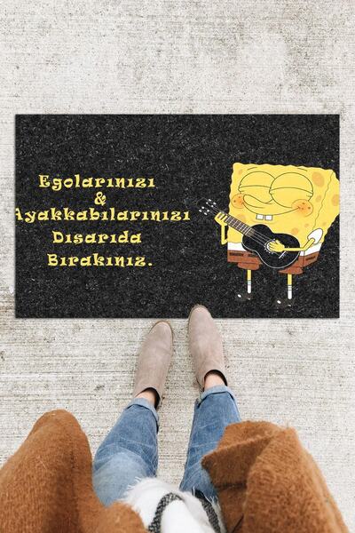 Monnhein Kapı Önü Paspası Dekoratif Dış Mekan/ev Içi/banyo/mutfak/yatak Odası/giriş Kapı Paspası