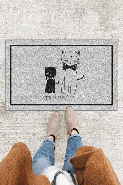 Monnhein Covoraș de ușă decorativ pentru exterior/interior/baie/bucătărie/dor...