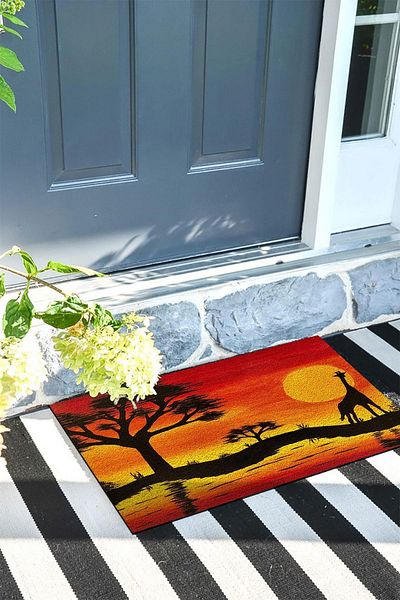 Monnhein Scenery Door Front Mat Decorative Outdoor/Home/Bathroom/Kitchen/Bedroom/Entryway Door Mat